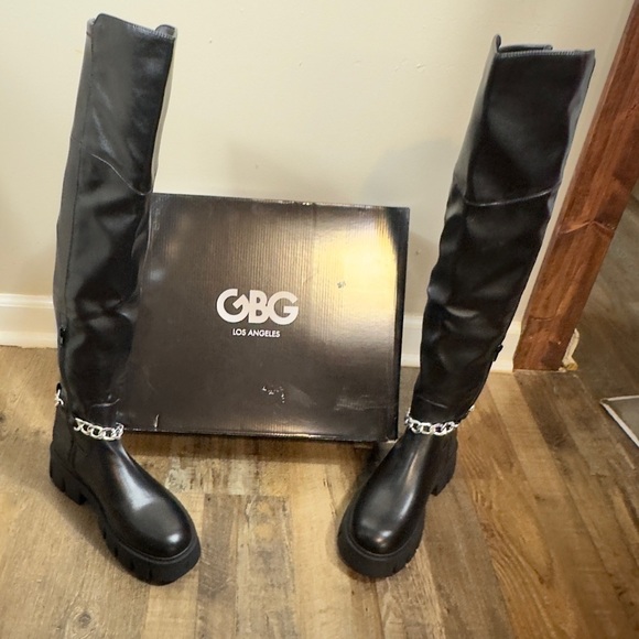 GBG GGEOEN24” from bottom to top over the knee  sizes 8m 8.5 m 7.5 m new black - Picture 3 of 9